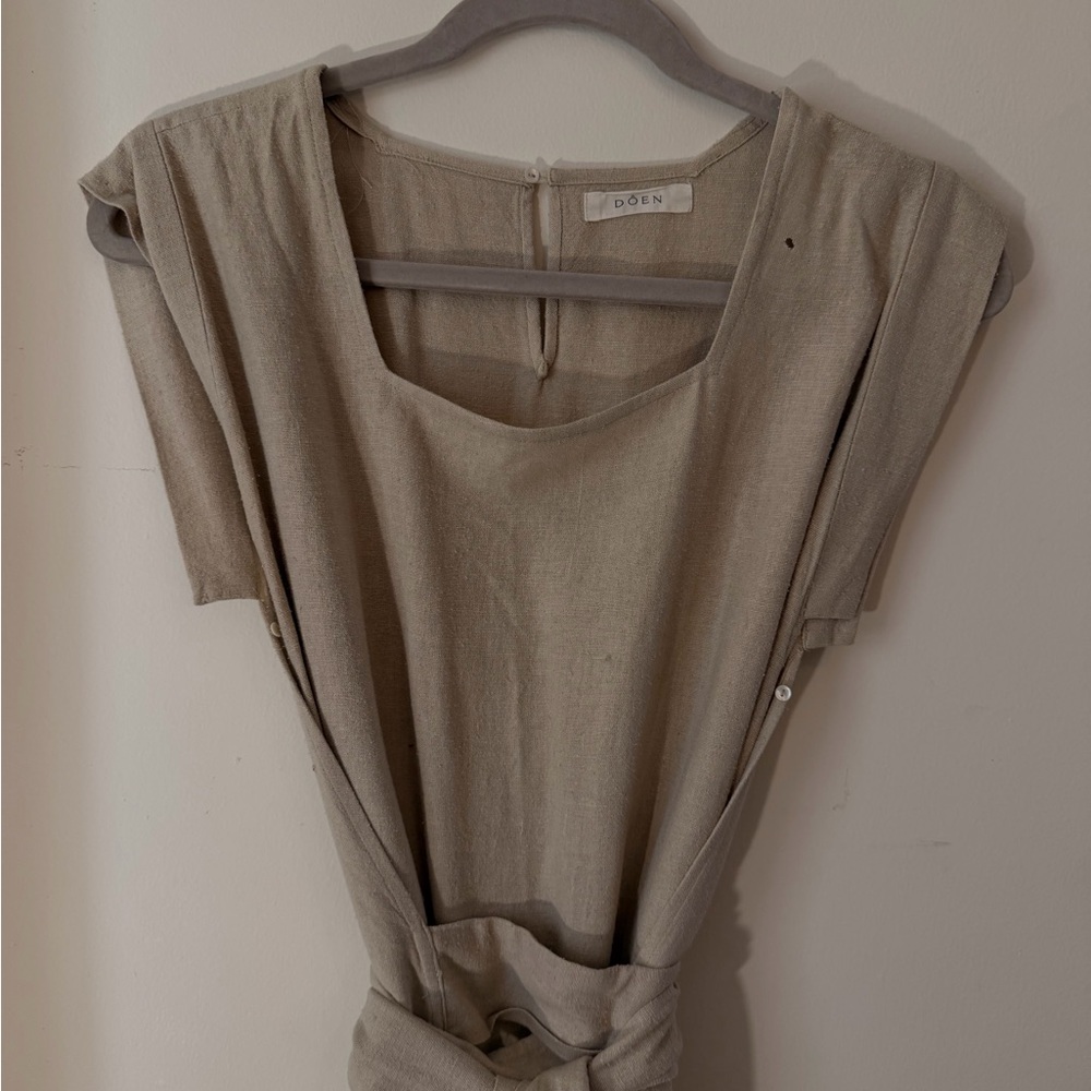 Doen Ash Dress - Raw Silk